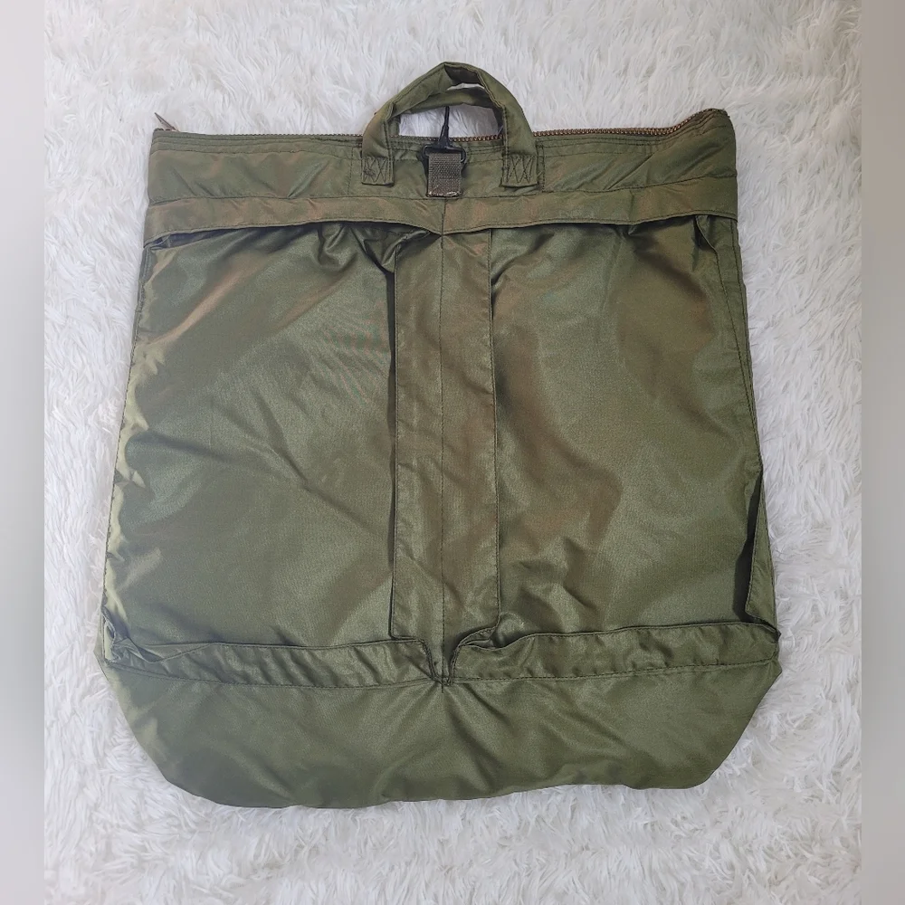 US Military Flyers Helmet Bag 8415-00-782-2989 Unicor Green Nylon Army Air Force - Picture 1 of 7